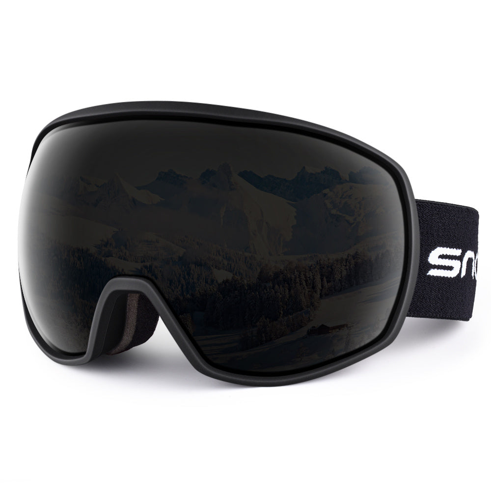 Gafas de esquí antivaho de doble capa, gafas de esquí de montaña