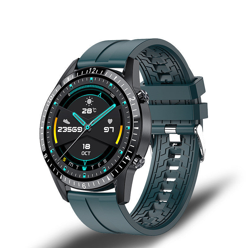 Reloj inteligente multifuncional con Bluetooth, podómetro, detección de presión arterial y frecuencia cardíaca, reloj resistente al agua