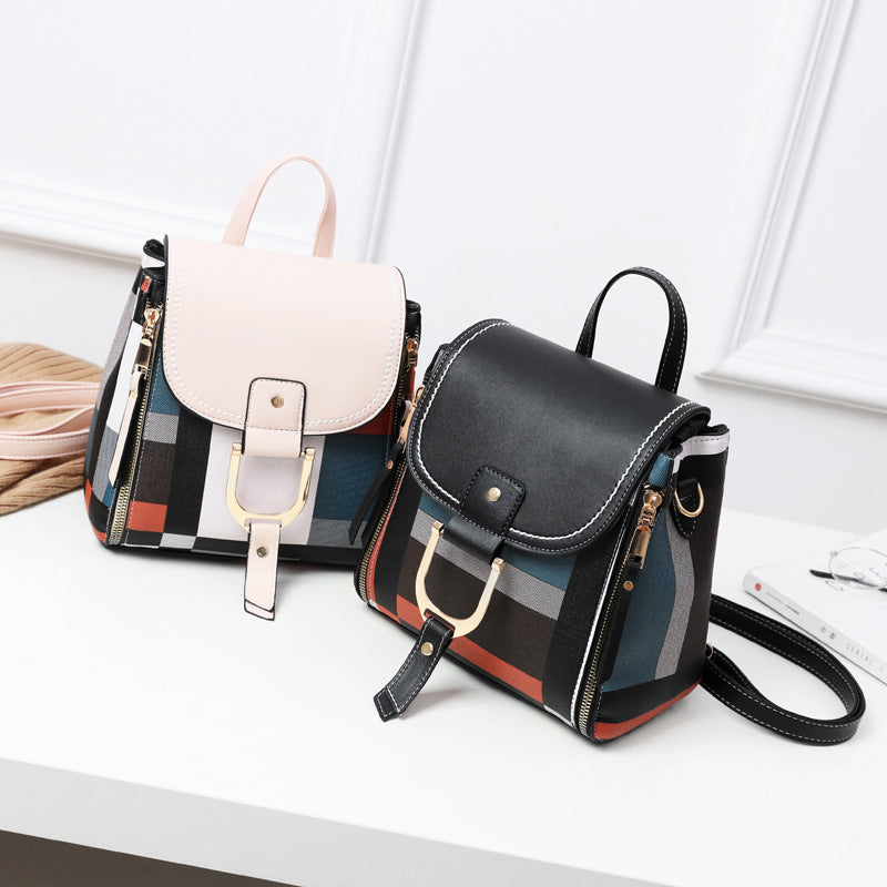 Mochilas De Diseño De Cuero PU Para Mujer