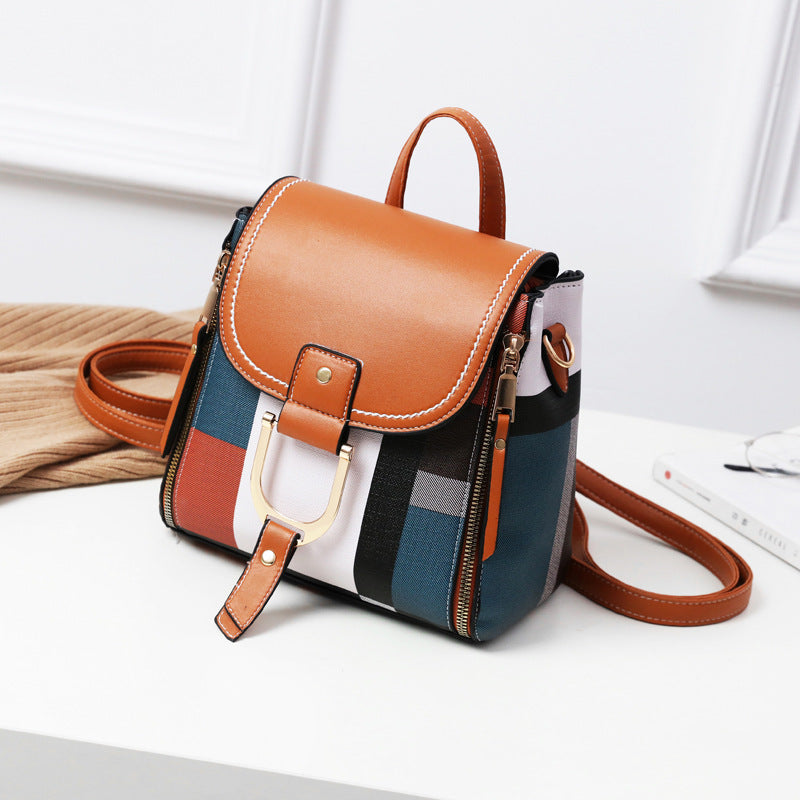 Mochilas De Diseño De Cuero PU Para Mujer