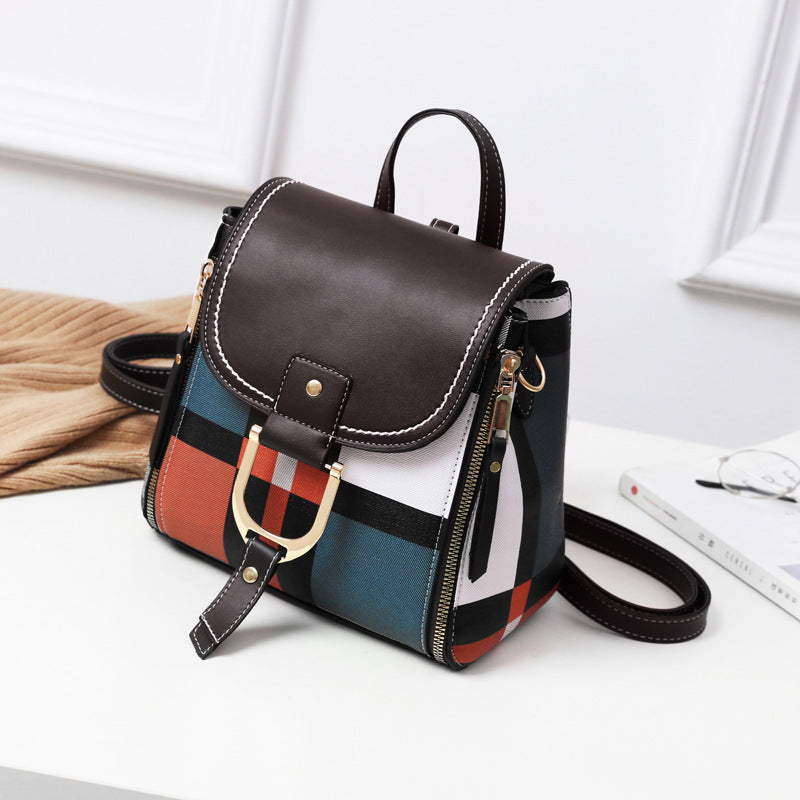 Mochilas De Diseño De Cuero PU Para Mujer