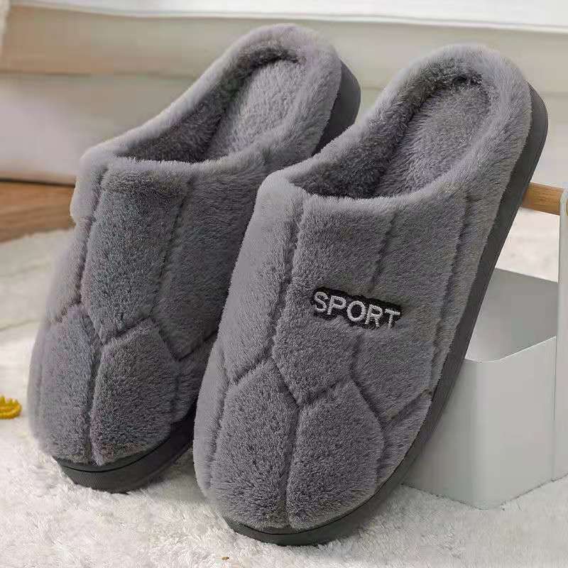 Pantuflas algodón y terciopelo