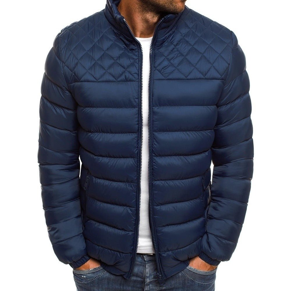 Chaqueta hombre,Hombro pecho, capa de corte rómbico