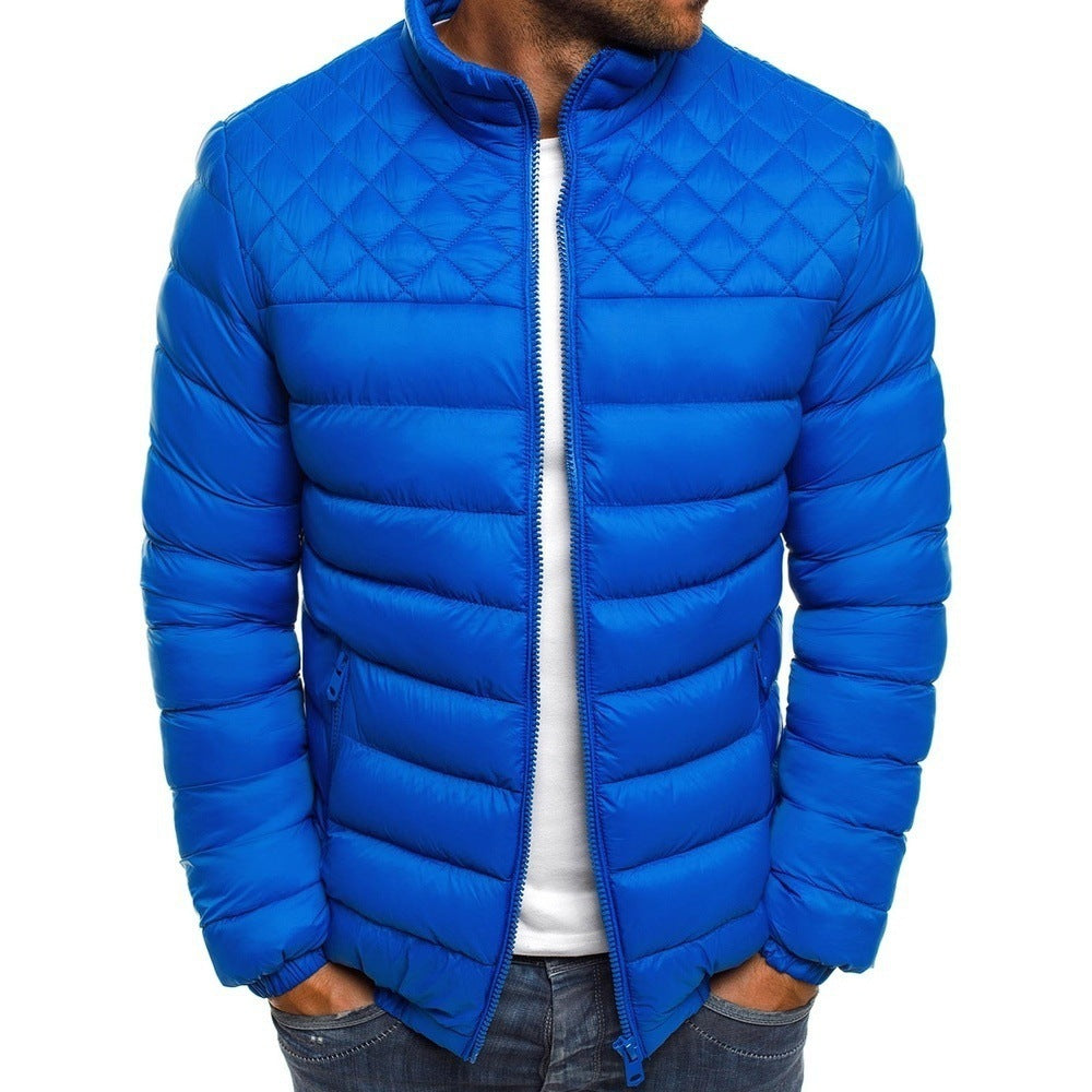 Chaqueta hombre,Hombro pecho, capa de corte rómbico