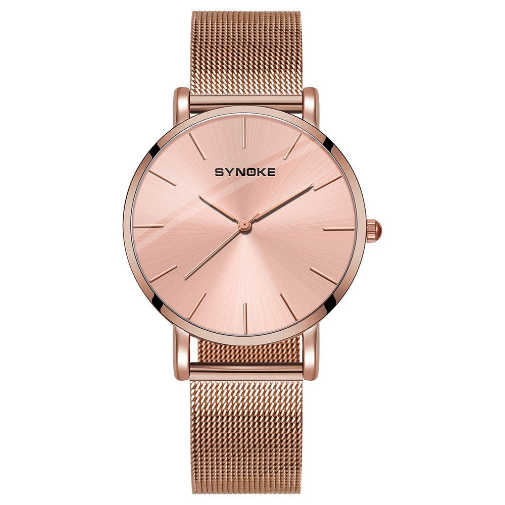 Reloj de cuarzo de moda para hombre y mujer.