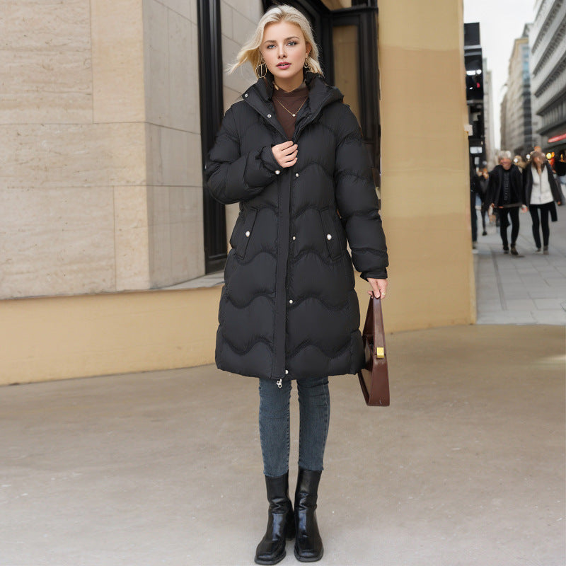 Chaqueta acolchada de algodón para mujer