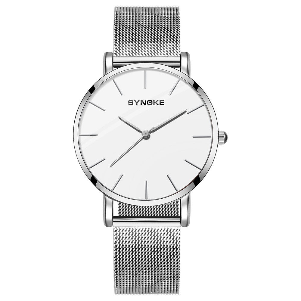 Reloj de cuarzo de moda para hombre y mujer.