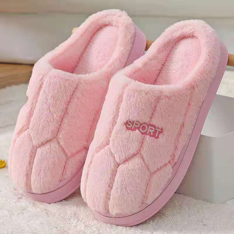 Pantuflas algodón y terciopelo
