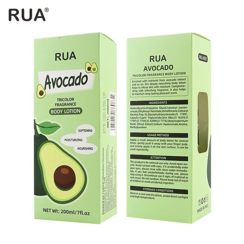 LOCIÓN CORPORAL NUTRITIVA SUAVIZANTE DE AGUACATE Y ACIDO HIALURONICO 200ML.
