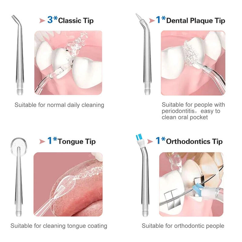 Irrigador dental recargable