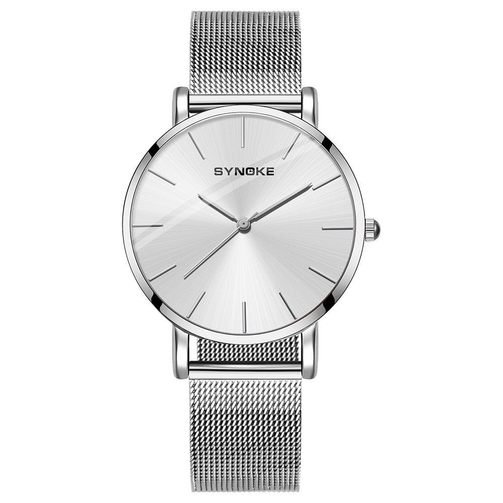 Reloj de cuarzo de moda para hombre y mujer.