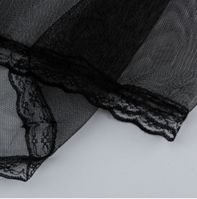 Camisón sexy con abertura frontal