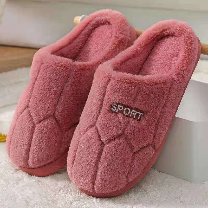 Pantuflas algodón y terciopelo