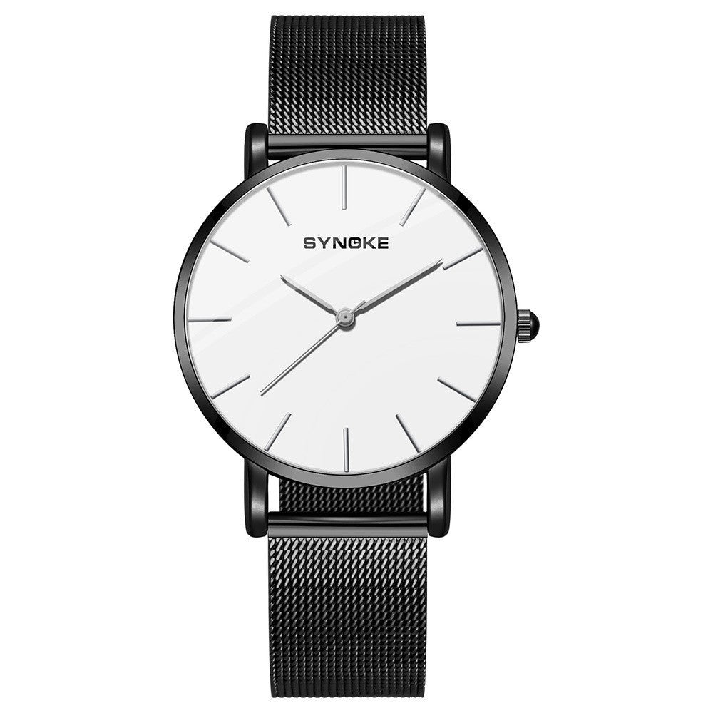 Reloj de cuarzo de moda para hombre y mujer.
