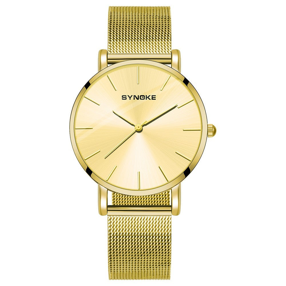 Reloj de cuarzo de moda para hombre y mujer.