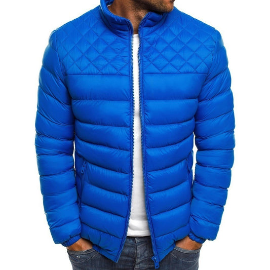 Chaqueta hombre,Hombro pecho, capa de corte rómbico