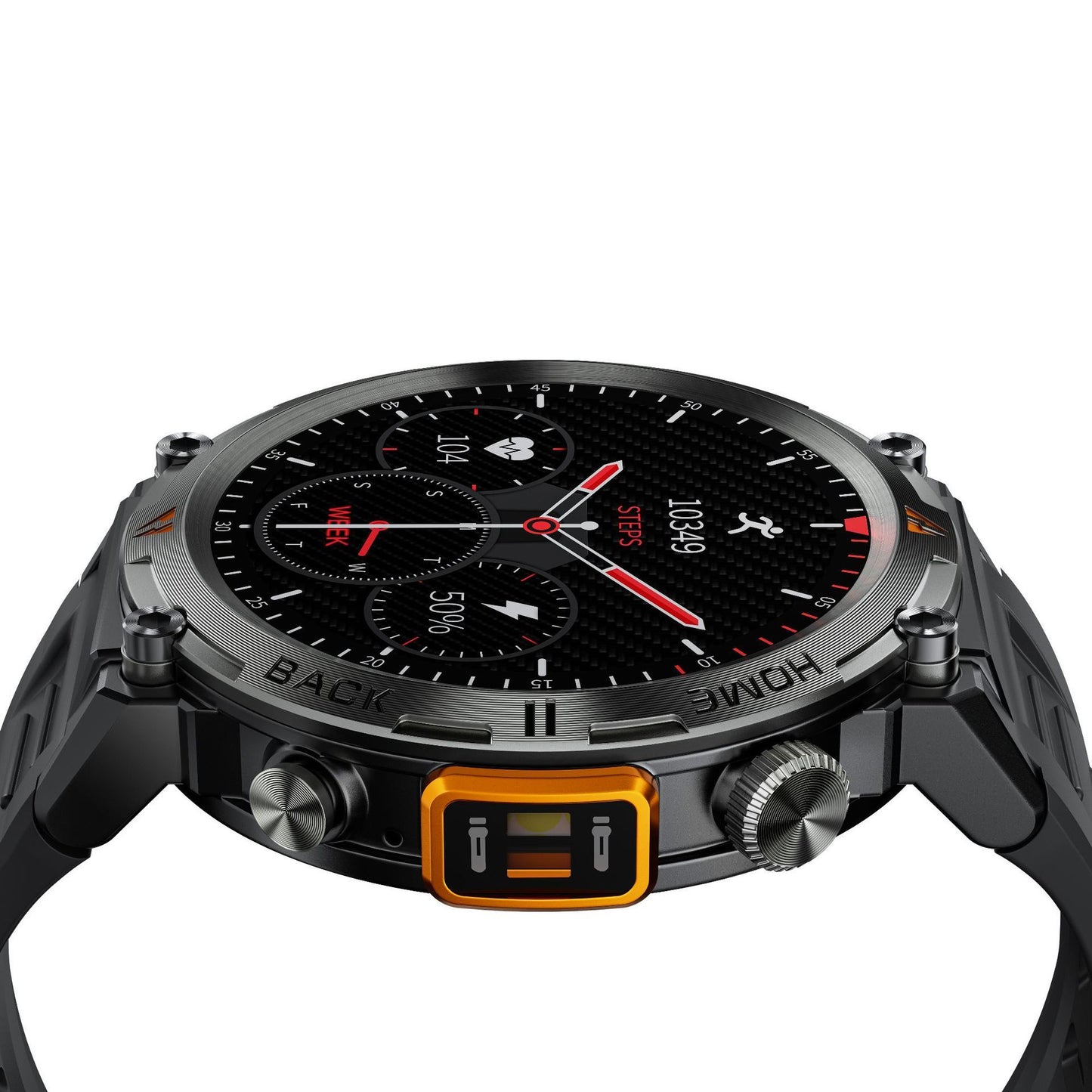 Smart Watch con Linterna LED 145 Pantalla Bluetooth