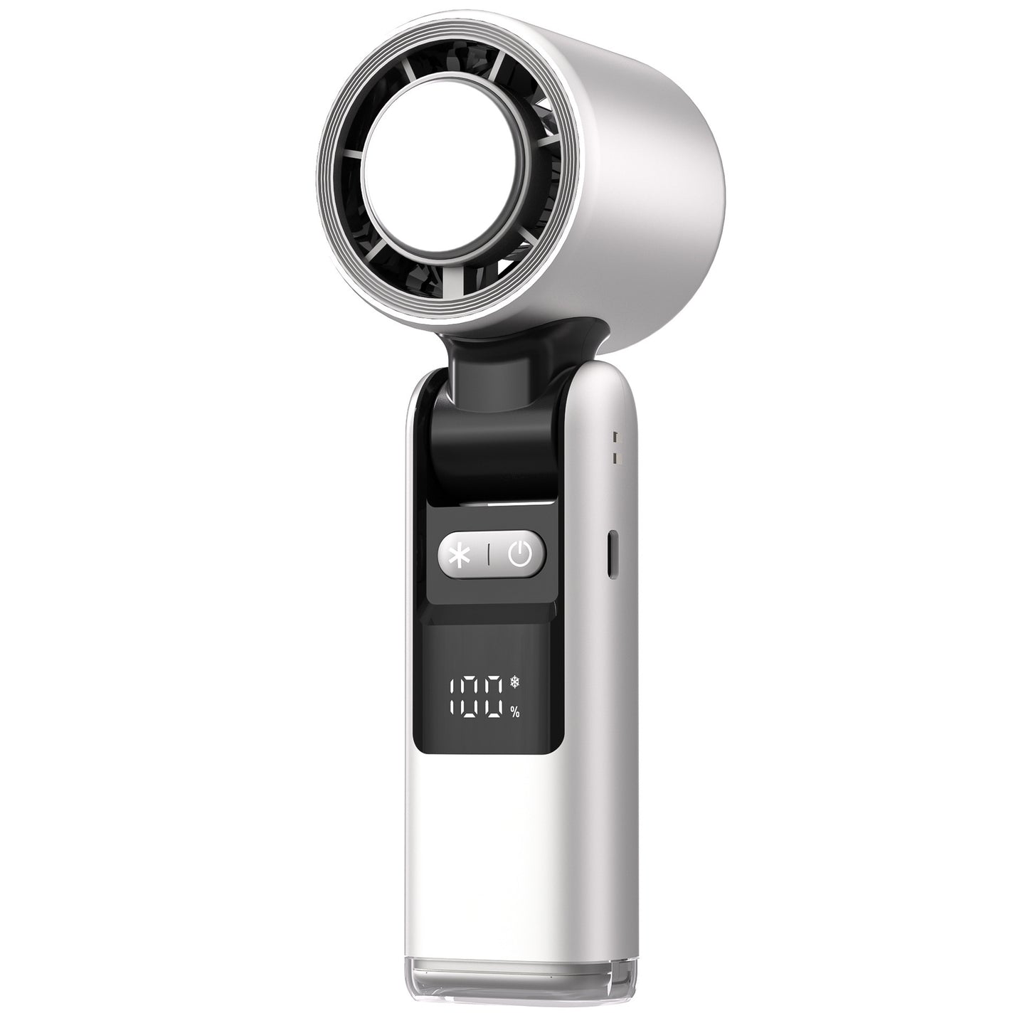 Mini ventilador de mano plegable de alta velocidad con carga USB
