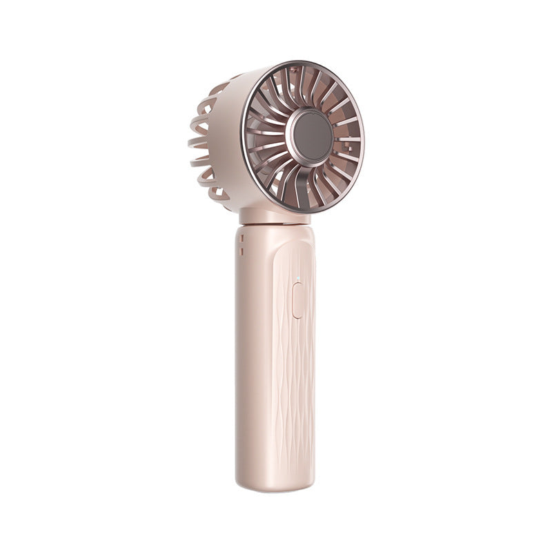 Mini ventilador de mano plegable de alta velocidad con carga USB
