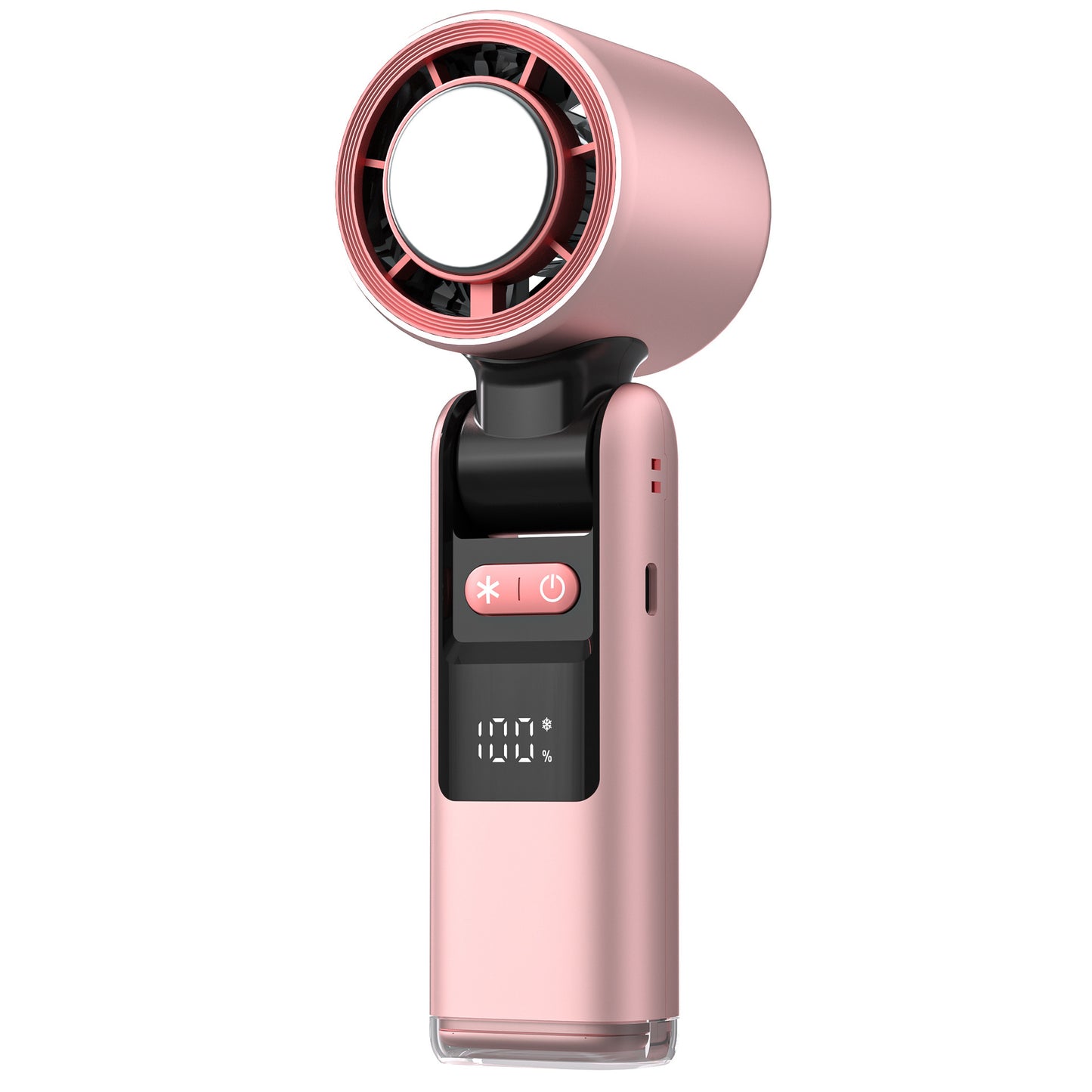 Mini ventilador de mano plegable de alta velocidad con carga USB
