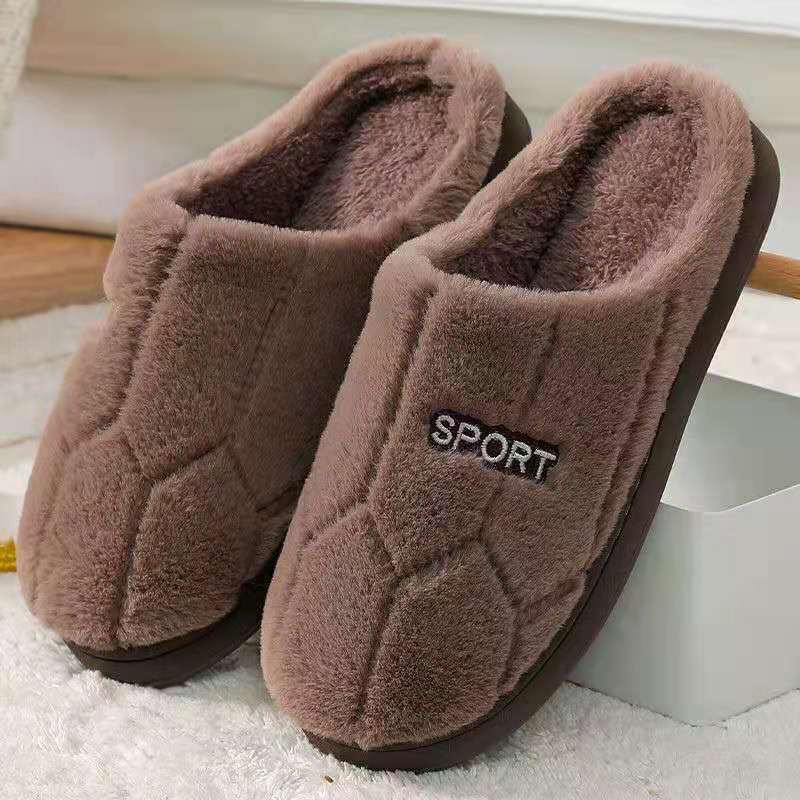 Pantuflas algodón y terciopelo