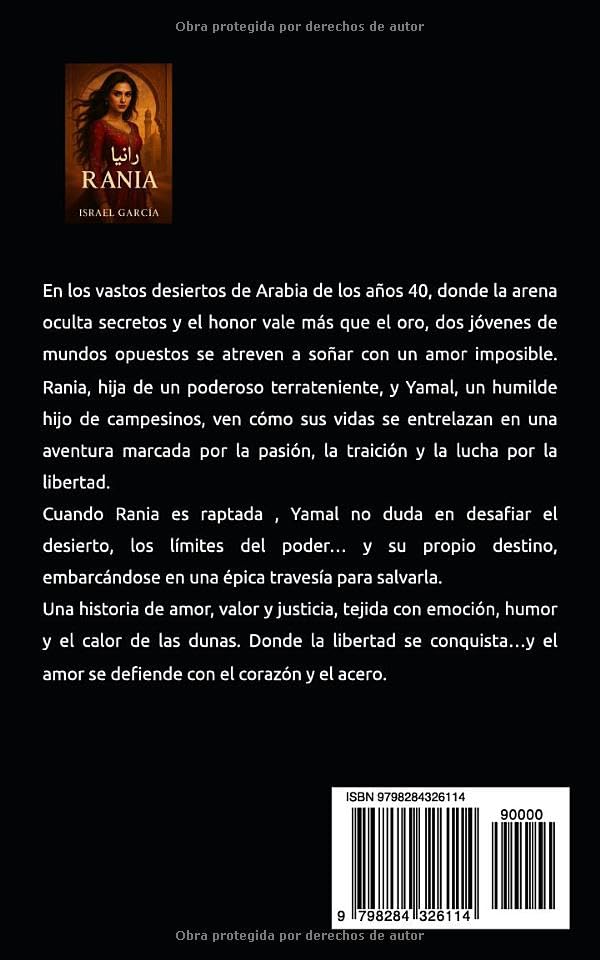 Novela "Rania" de Israel García
