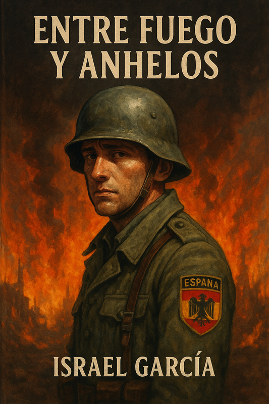 Novela "Entre fuego y anhelos" de Israel García.