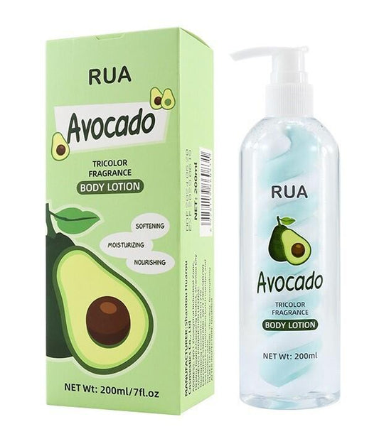 LOCIÓN CORPORAL NUTRITIVA SUAVIZANTE DE AGUACATE Y ACIDO HIALURONICO 200ML.