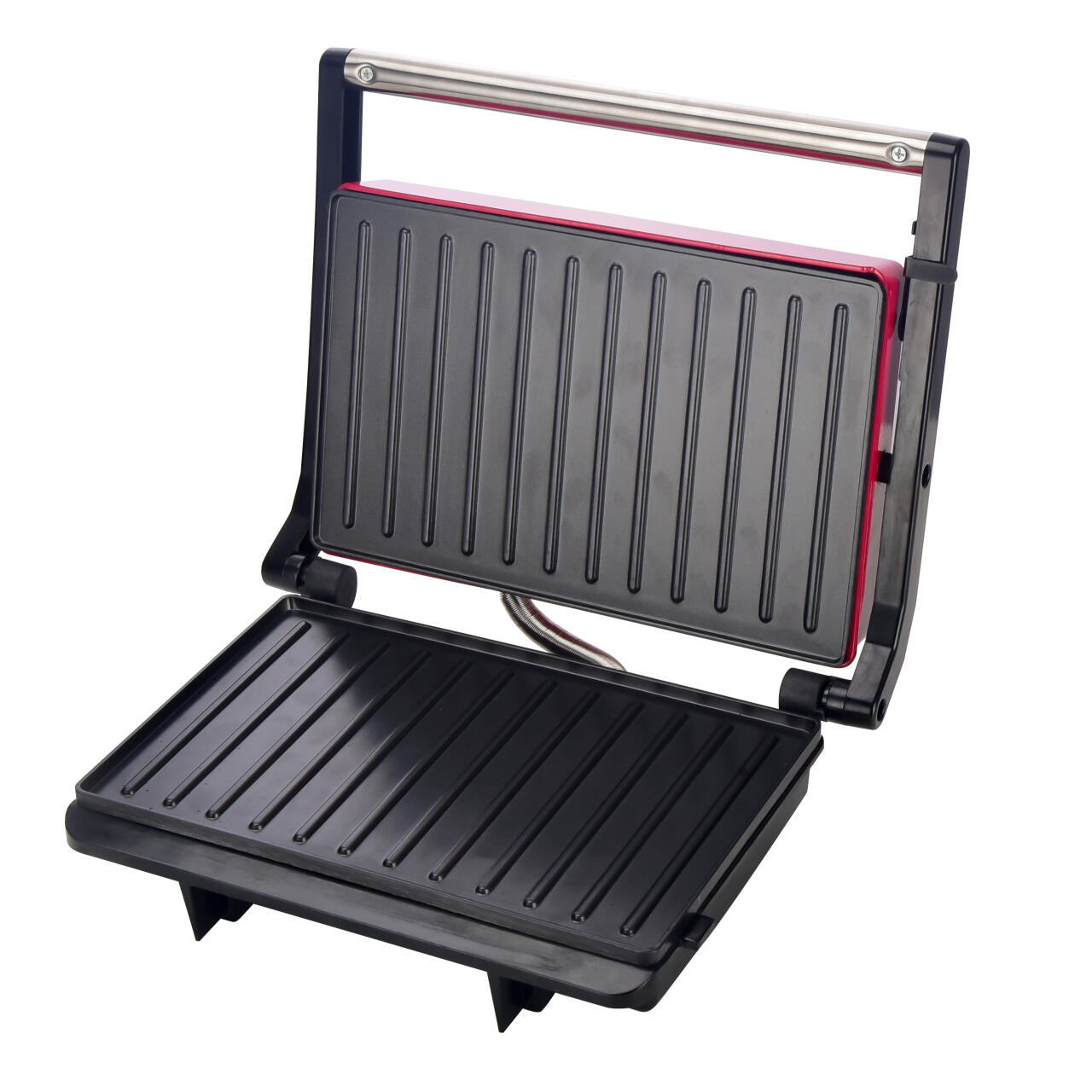 Grill Parrilla Eléctrica Sandwichera toast con Revestimiento Antiadherente